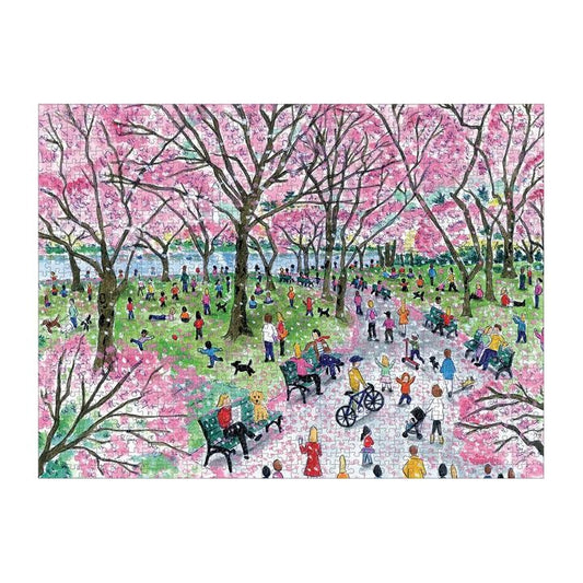 Cherry Blossoms by Michael Storrings 1000 Piece Jigsaw Puzzle