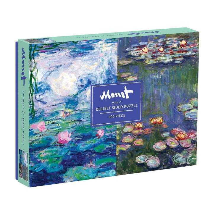 Monet Double Sided 500 Piece Jigsaw Puzzle