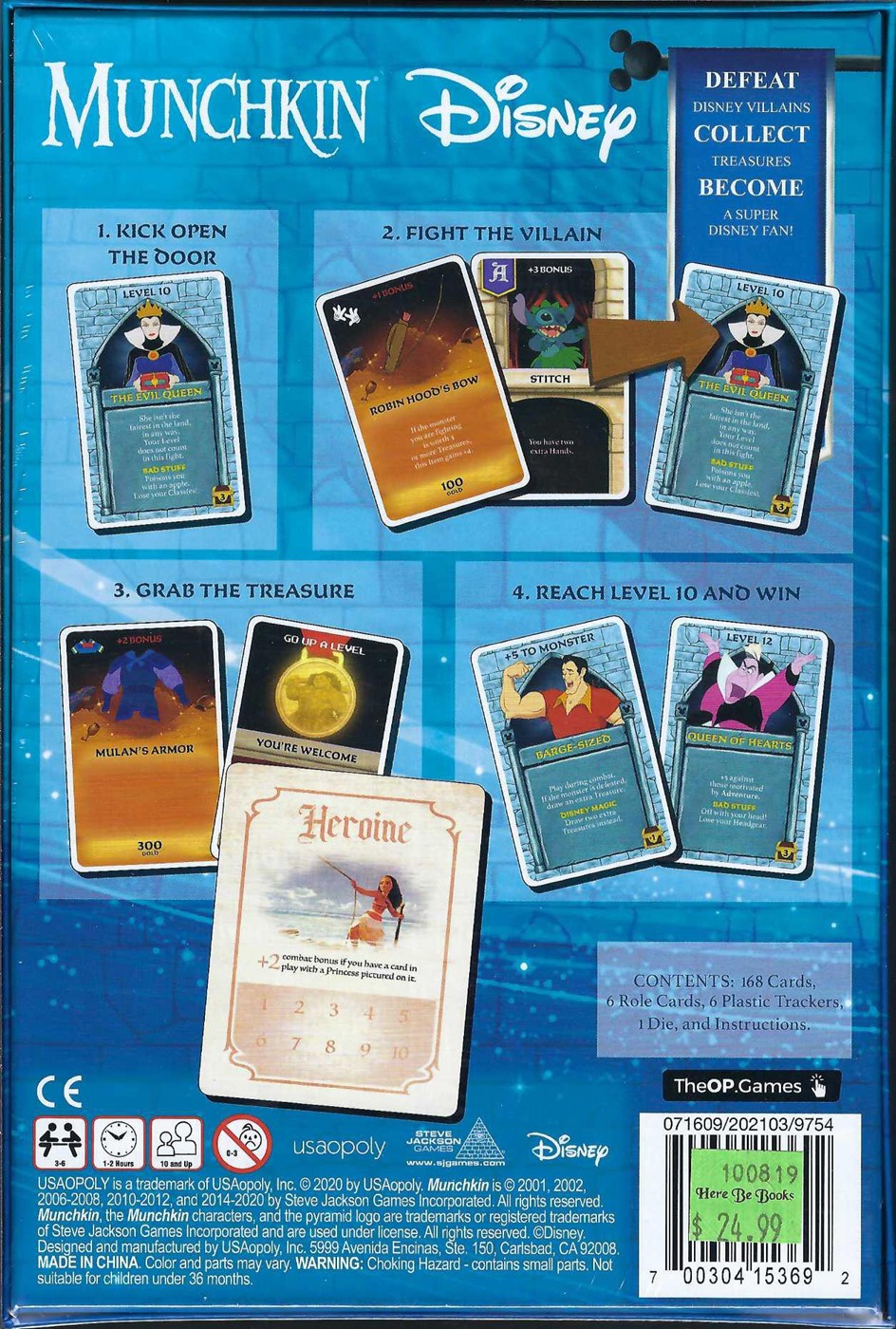 Munchkin Disney Game Rental