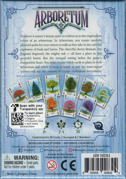 Arboretum Game Rental