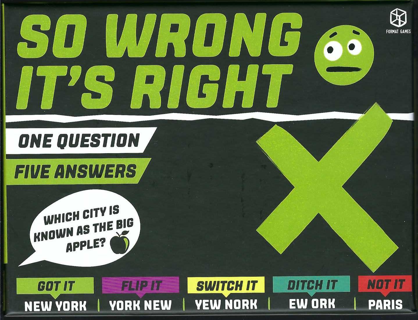 So Wrong, It's Right cover