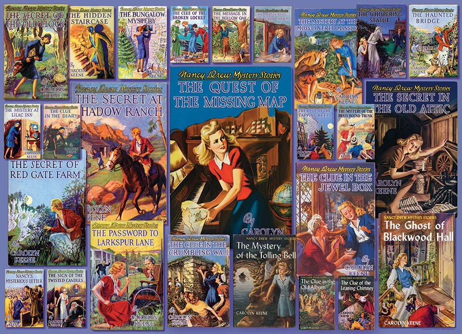 Vintage Nancy Drew 1000 Piece Jigsaw Puzzle