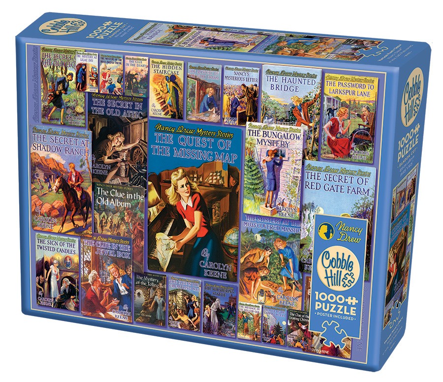 Vintage Nancy Drew 1000 Piece Jigsaw Puzzle