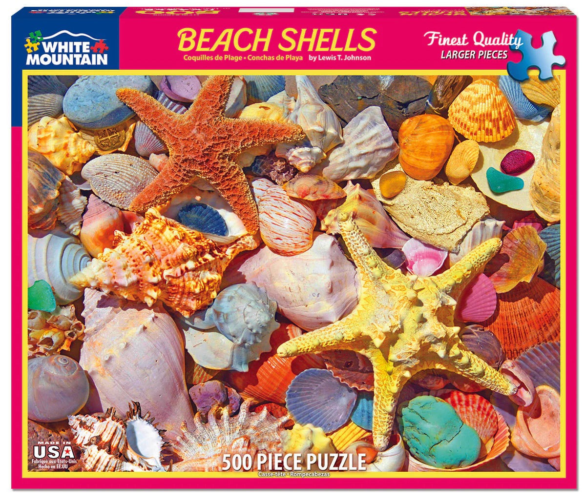 Beach Shells 500 Piece Puzzle