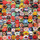 Beer Caps 1000 Piece Small Format Jigsaw Puzzle by White Mountain Puzzles