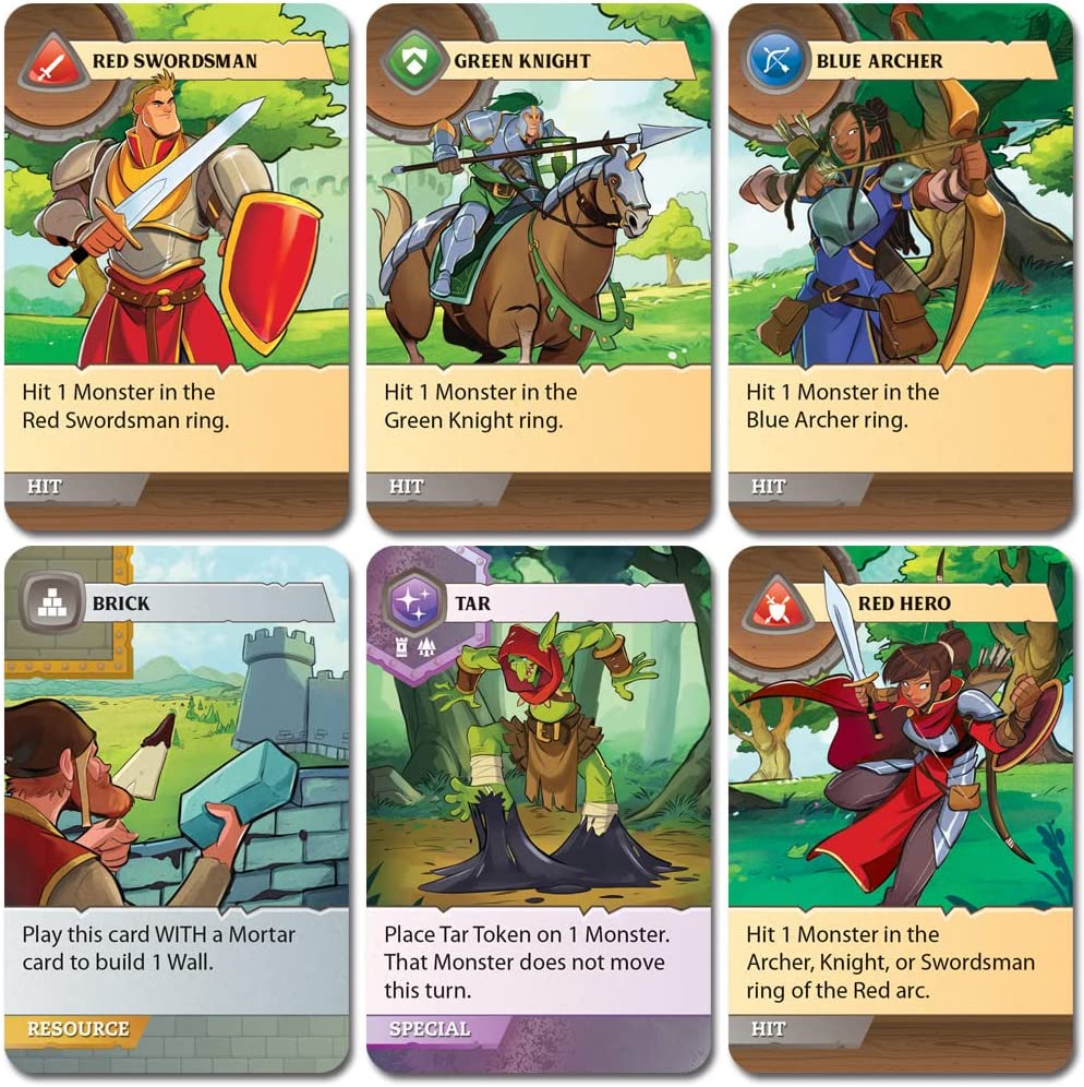 Castle Panic sample cards