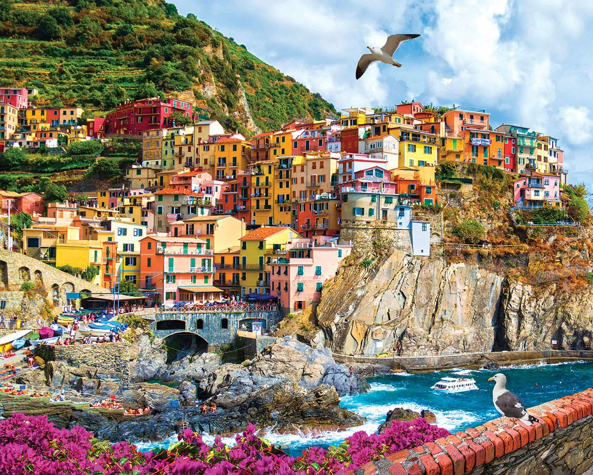 Cinque Terre, Italy 1000 Piece Jigsaw Puzzle by White Mountain