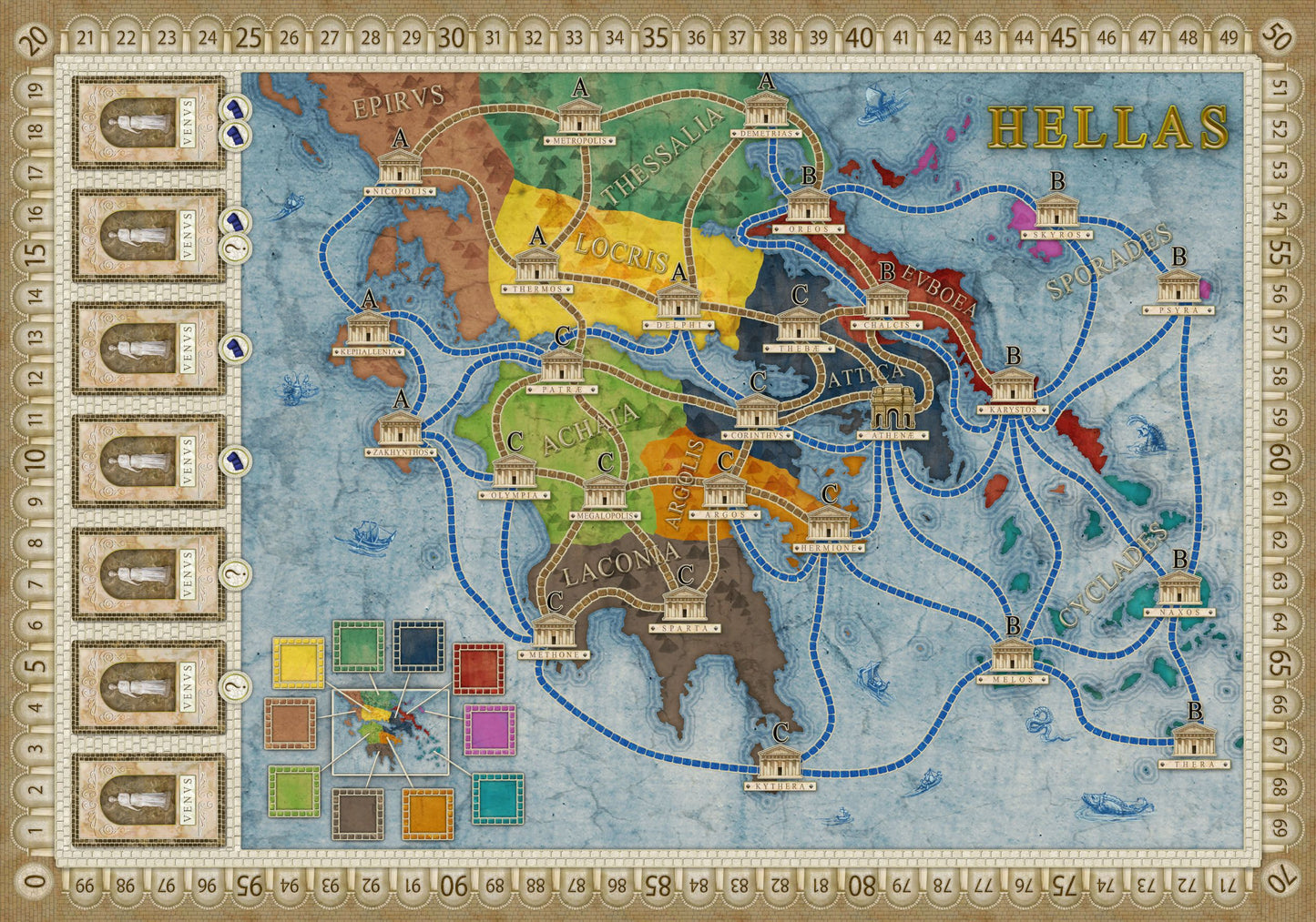 Concordia Venus Hellas map