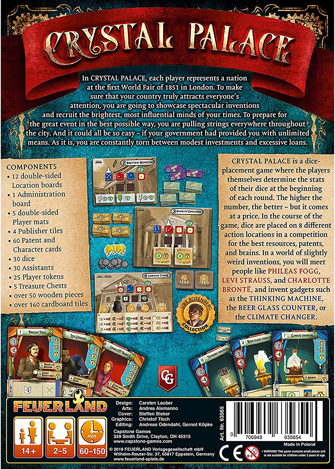 Crystal Palace back of box