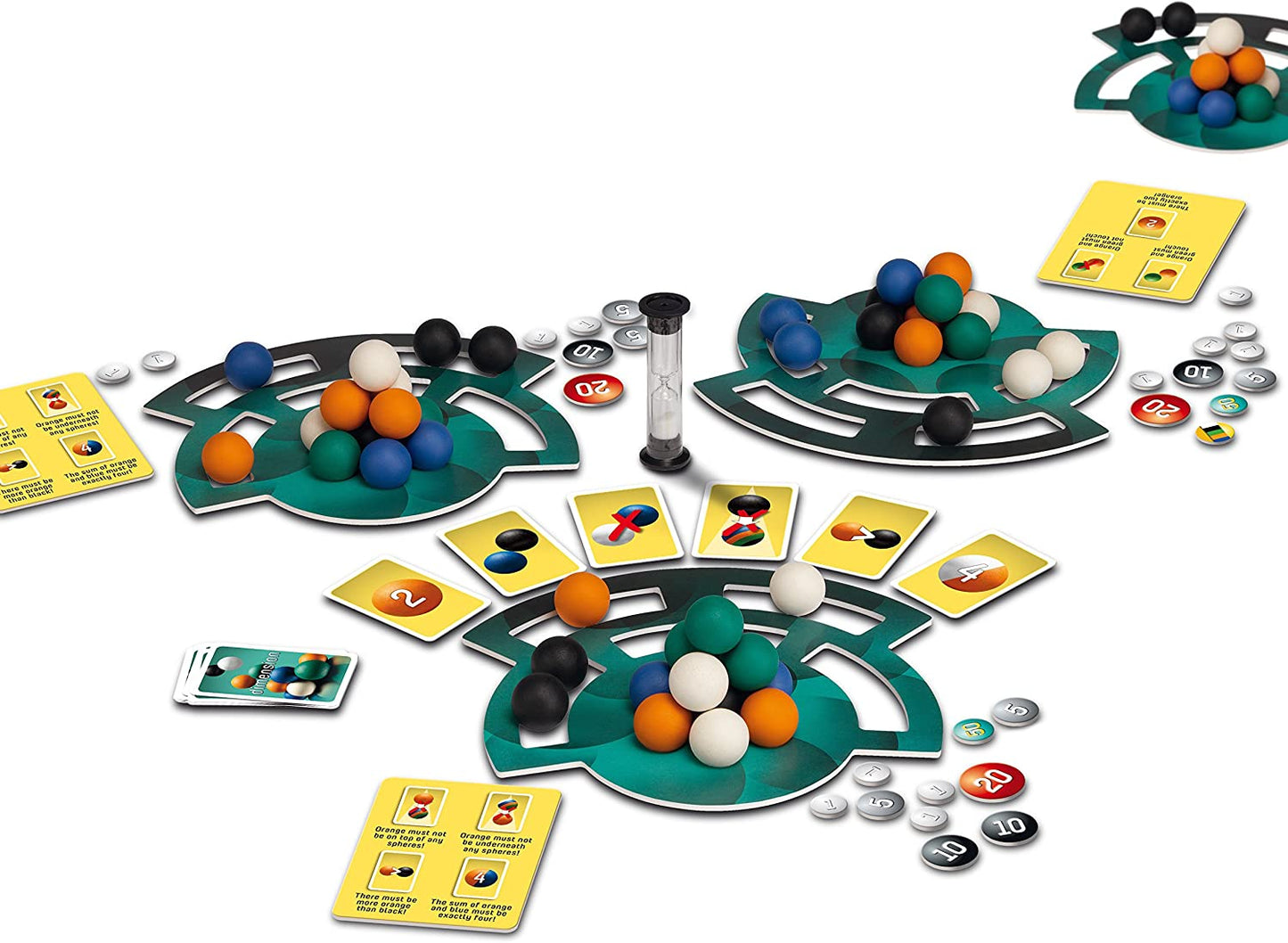 Dimension - the spherical, stackable, fast-paced puzzle game! Game in progress