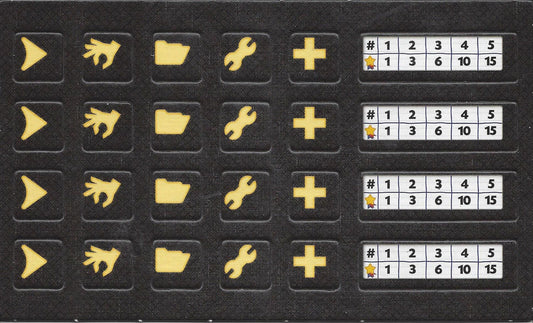 Gizmos: Extra Credit Mini Expansion - credit tokens and player score tables