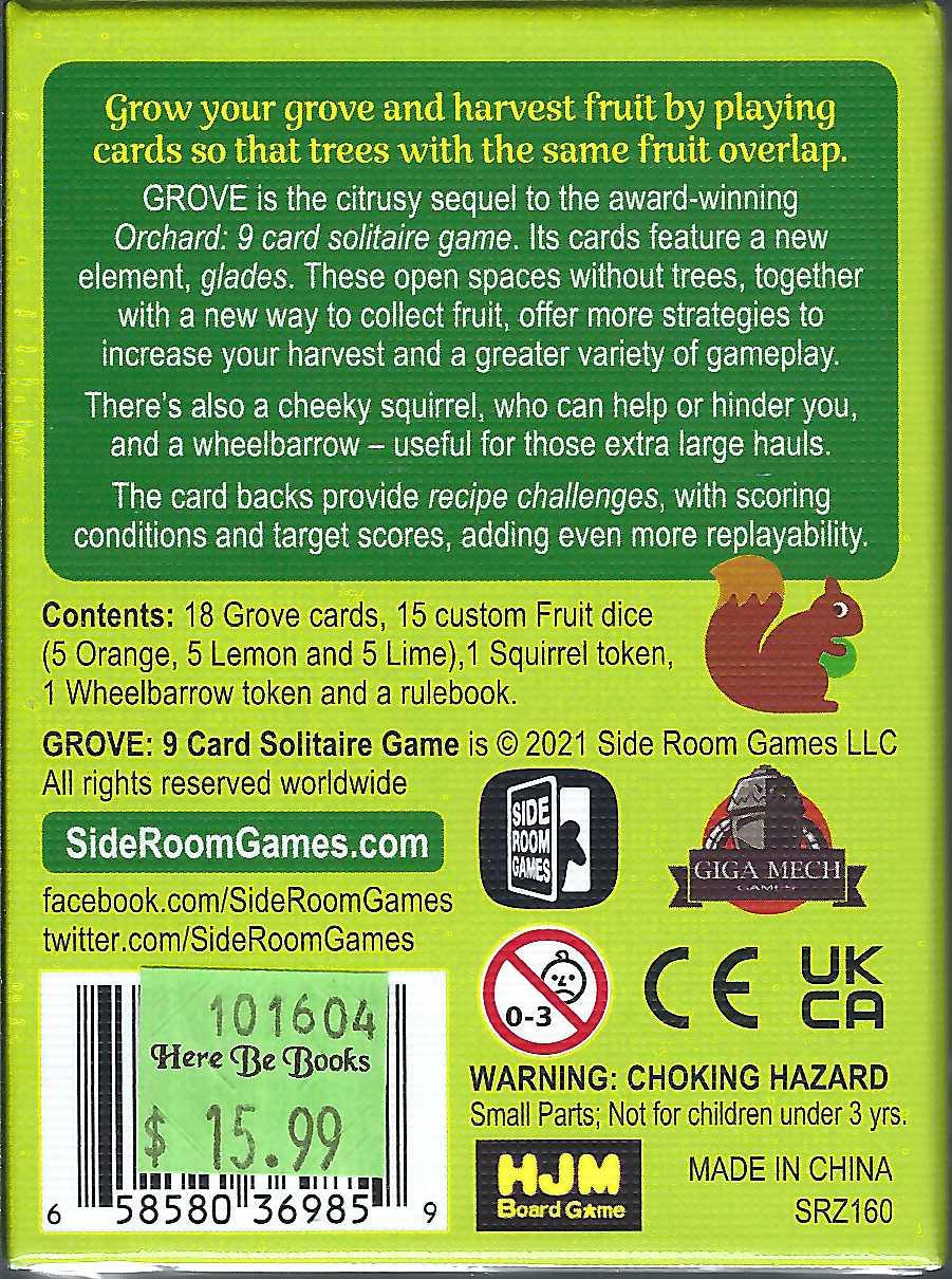 Grove back of box