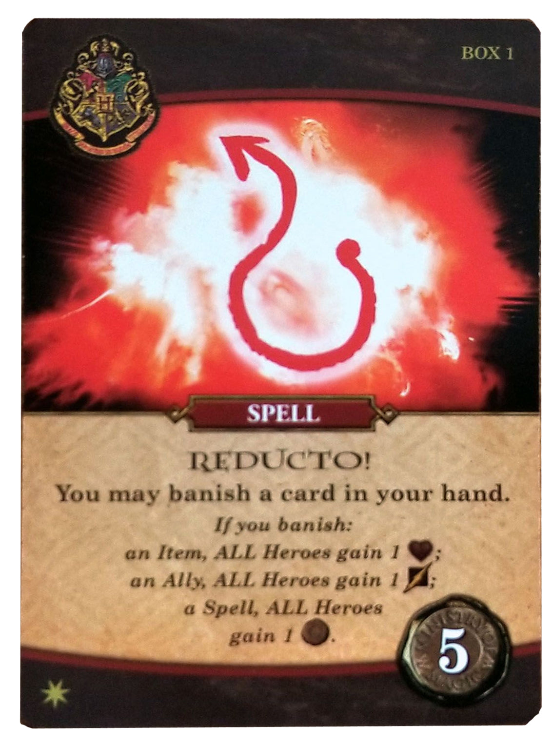 Harry Potter: Hogwarts Battle Reducto! card