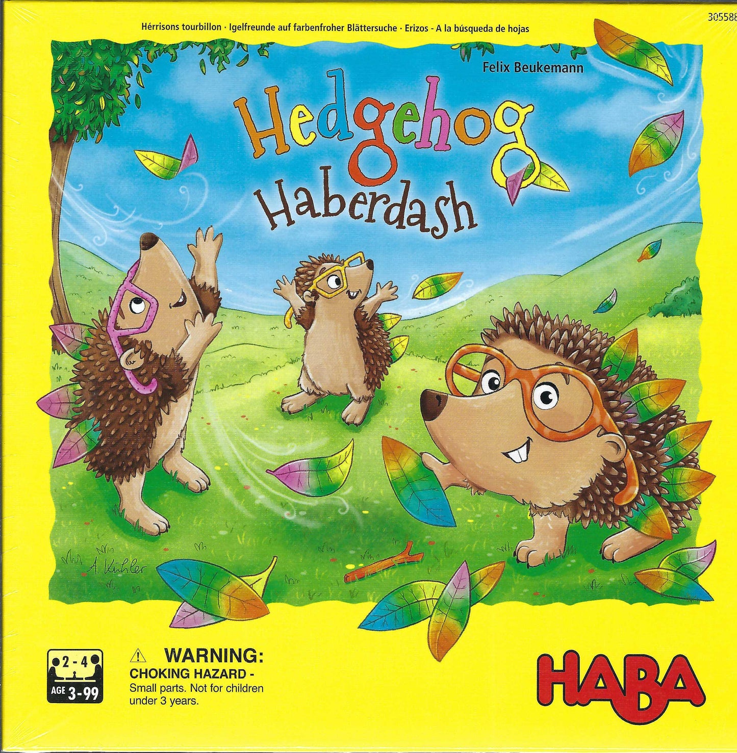 Hedgehog Haberdash box