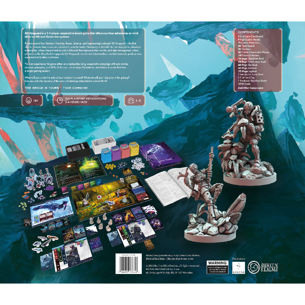 ISS Vanguard back of box