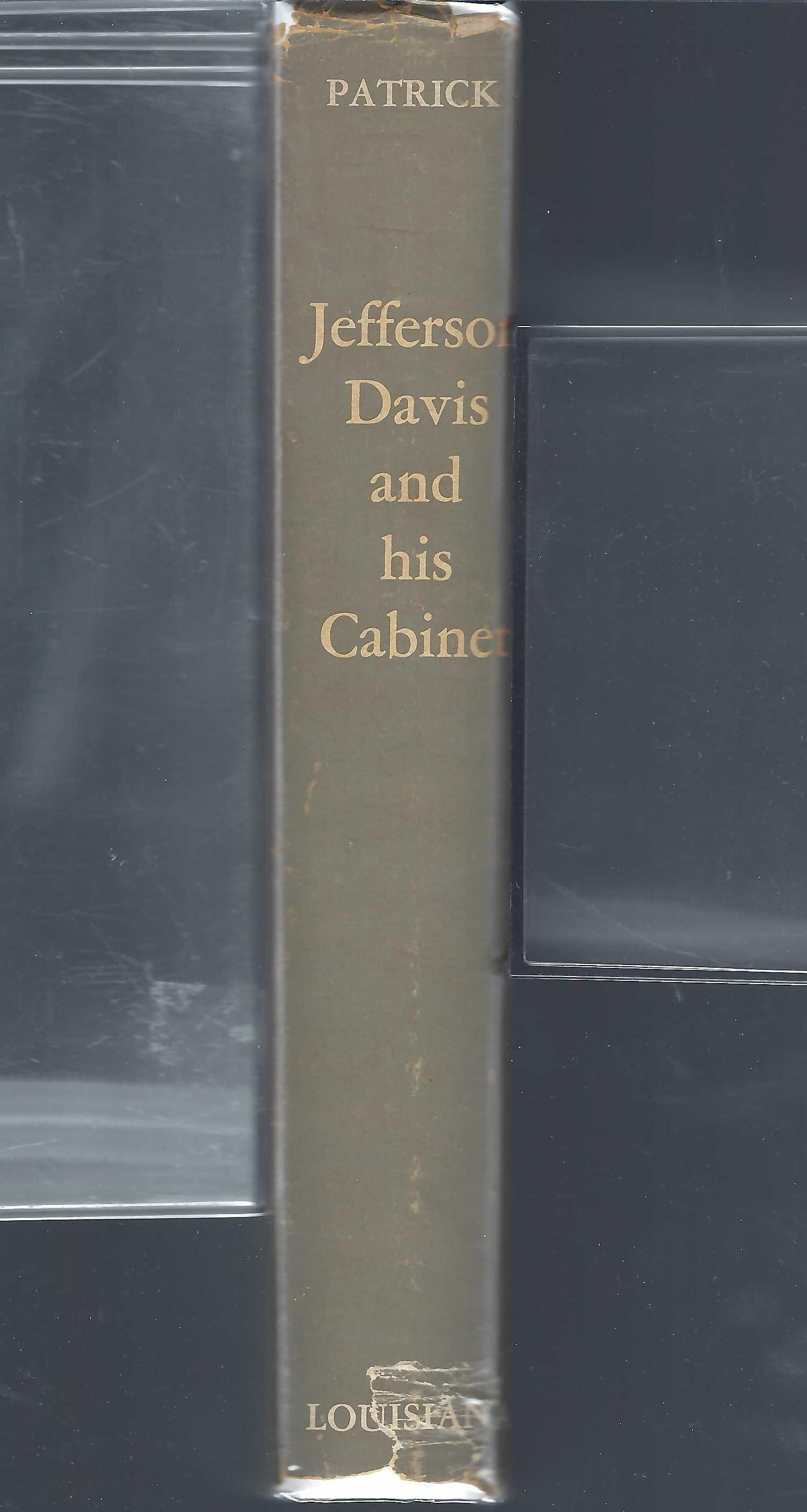 Jefferson Davis and His Cabinet spine