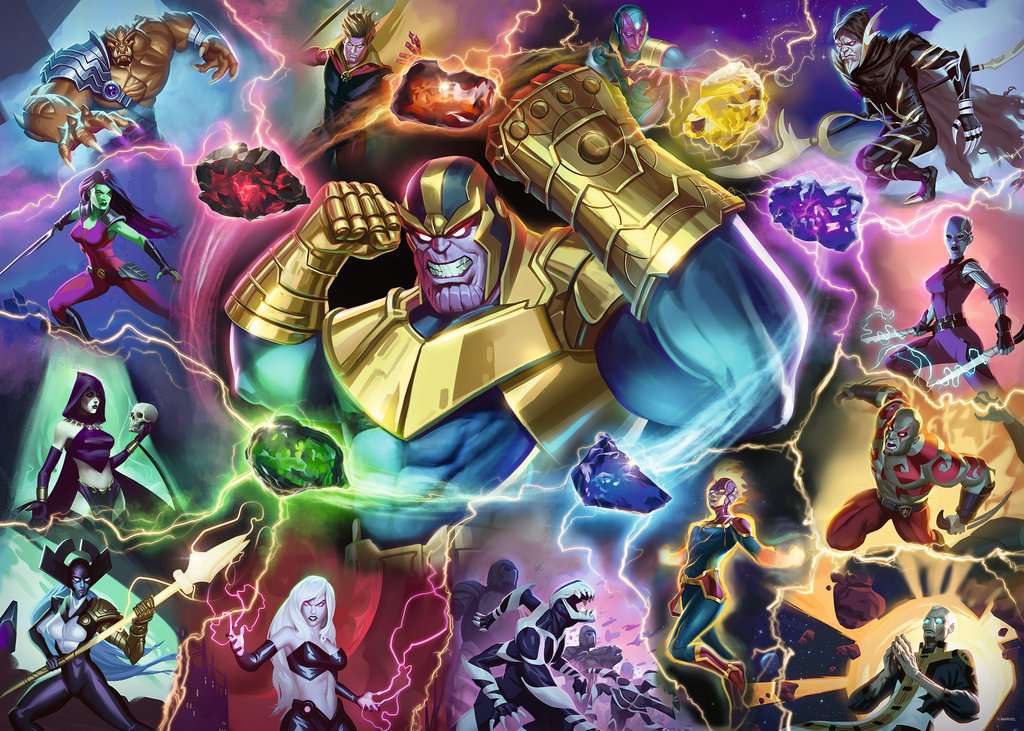 Marvel Villainous: Thanos puzzle picture