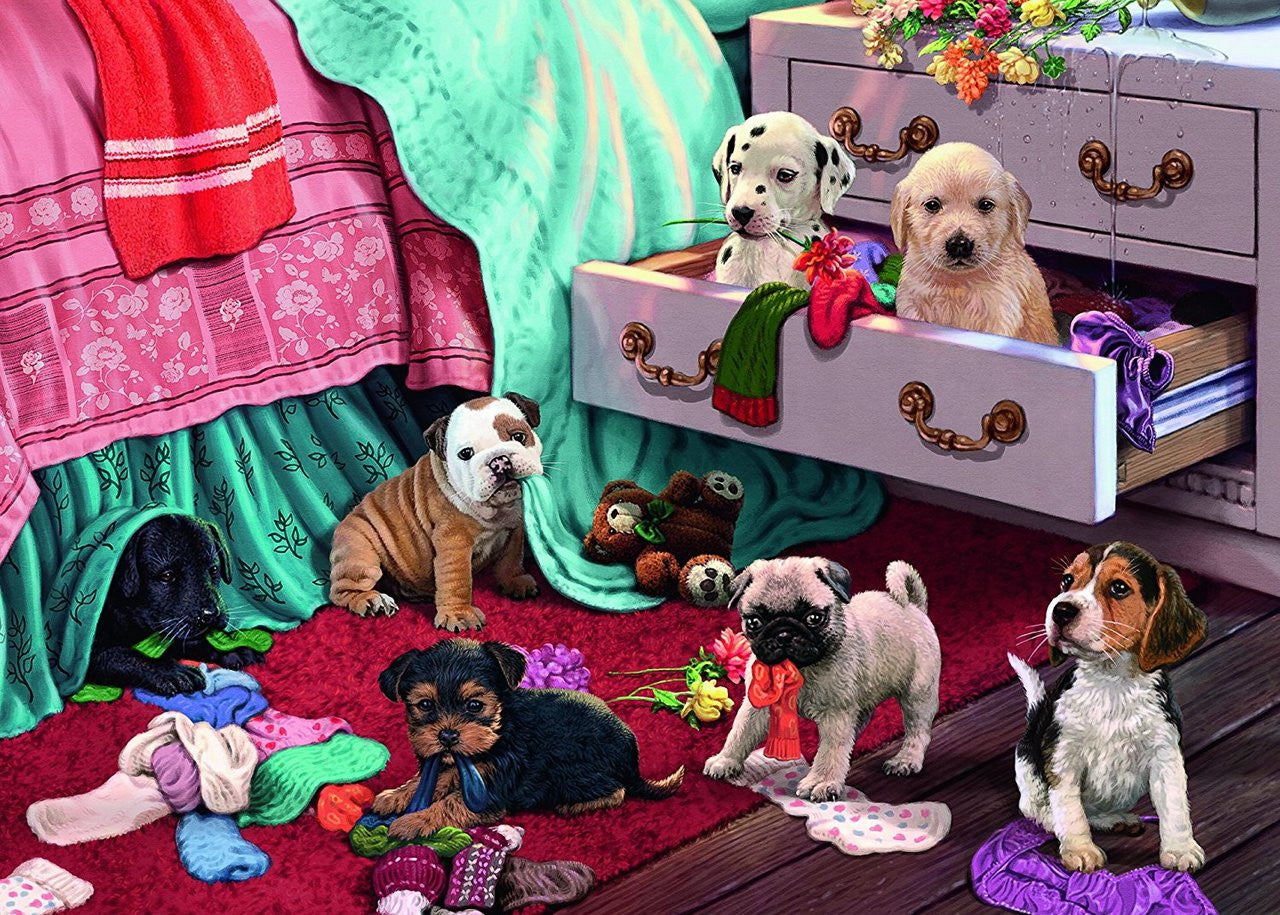 Mischief Makers 300 Piece Puzzle (used)