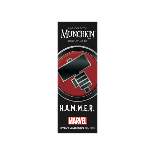 The Official Munchkin Bookmark of H.A.M.M.E.R.