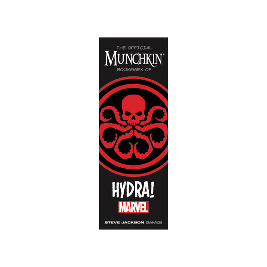 The Official Munchkin Bookmark of Hydra!
