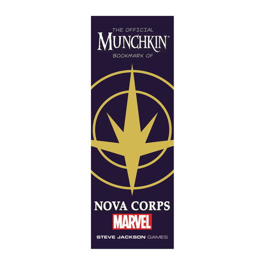 The Official Munchkin Bookmark of Nova Corps