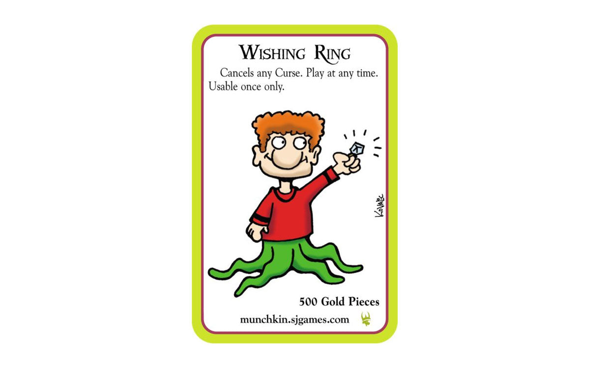 Munchkin Cthulhu: Wishing Ring Promo Card