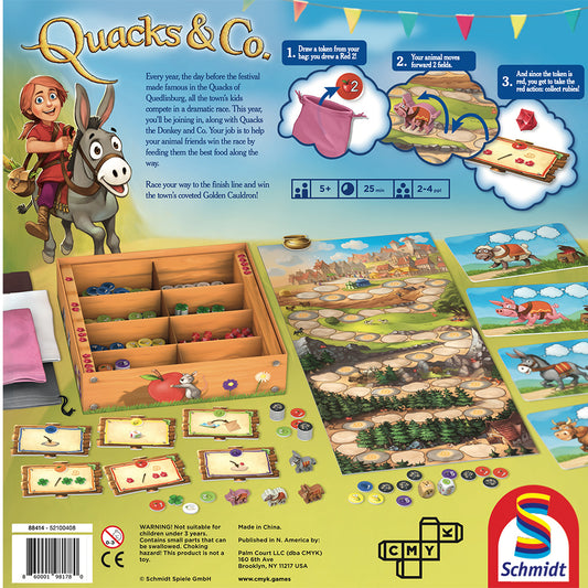Quacks & Co. back of box
