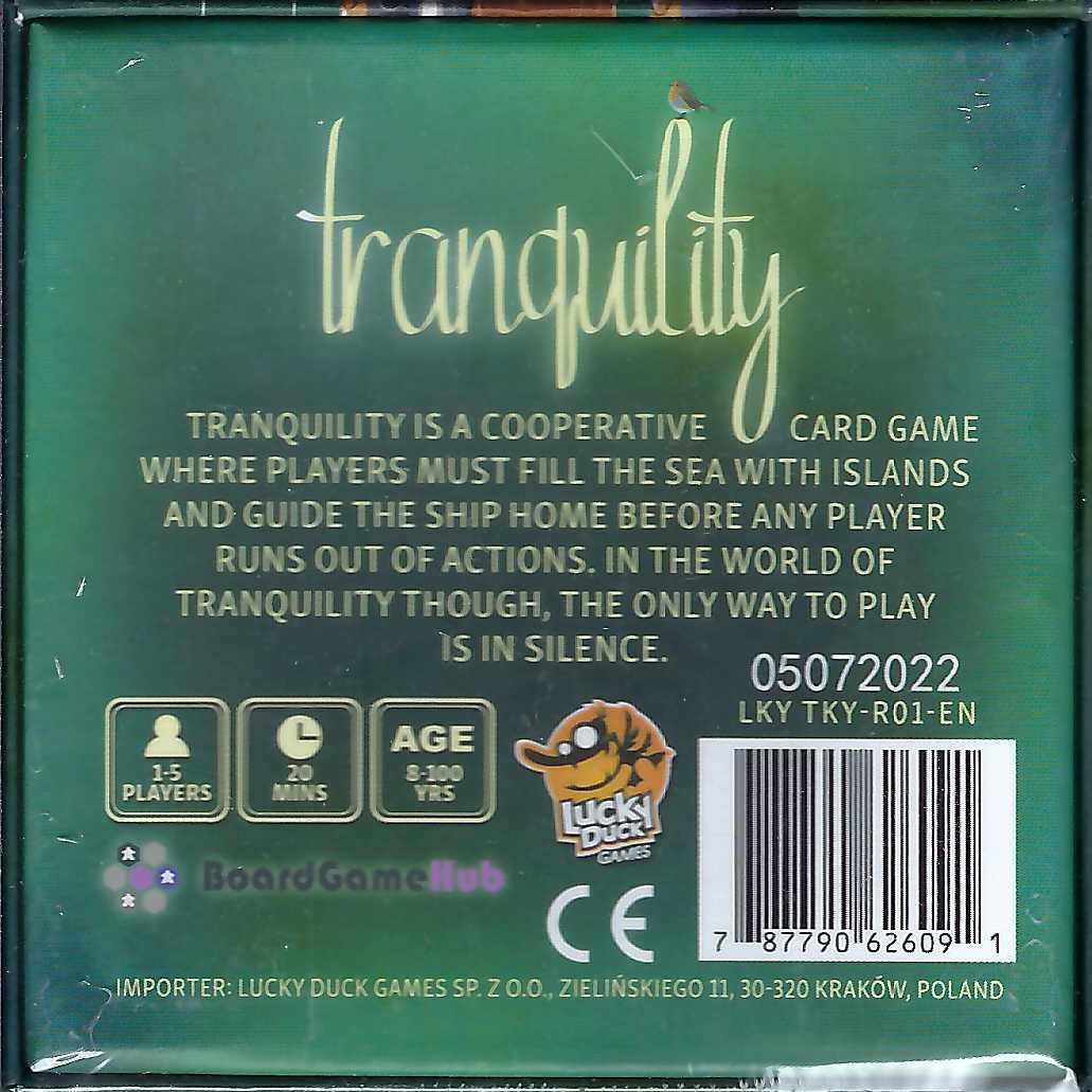 Tranquility box bottom