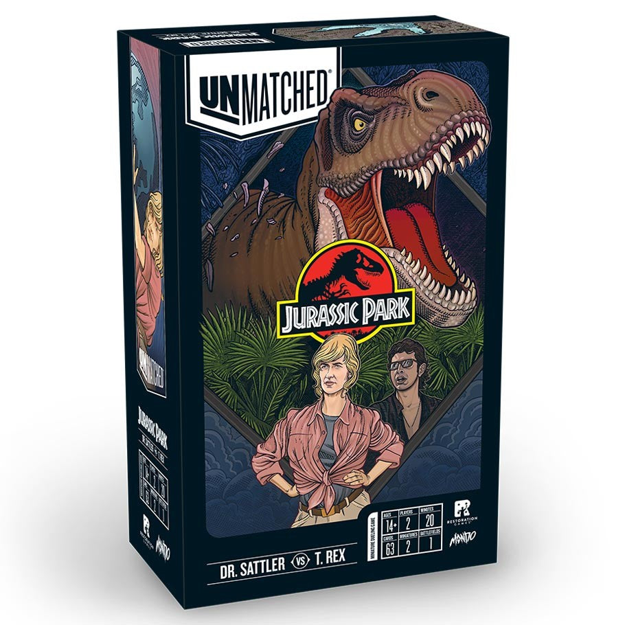 Unmatched: Jurassic Park Dr Sattler vs T. Rex