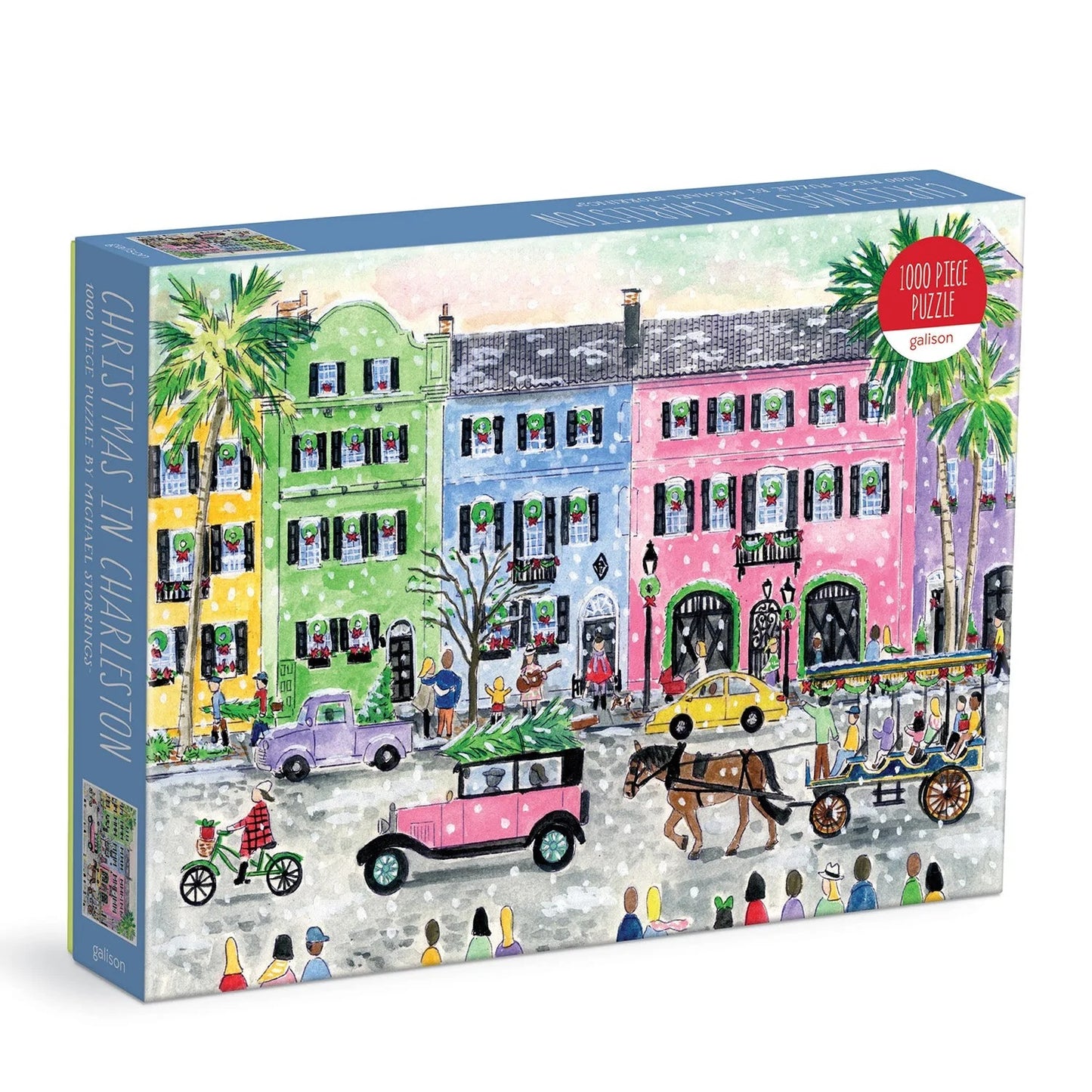 Christmas in Charleston 1000 Piece Jigsaw Puzzle