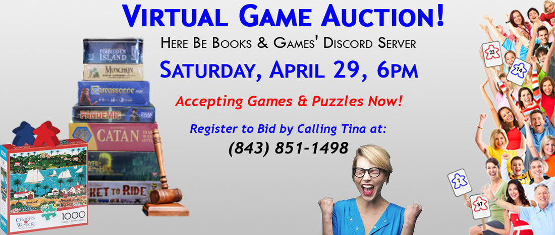 Virtual Game Auction Saturday, April 29,2023