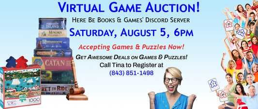 Virtual Game Auction, Saturday, August 5