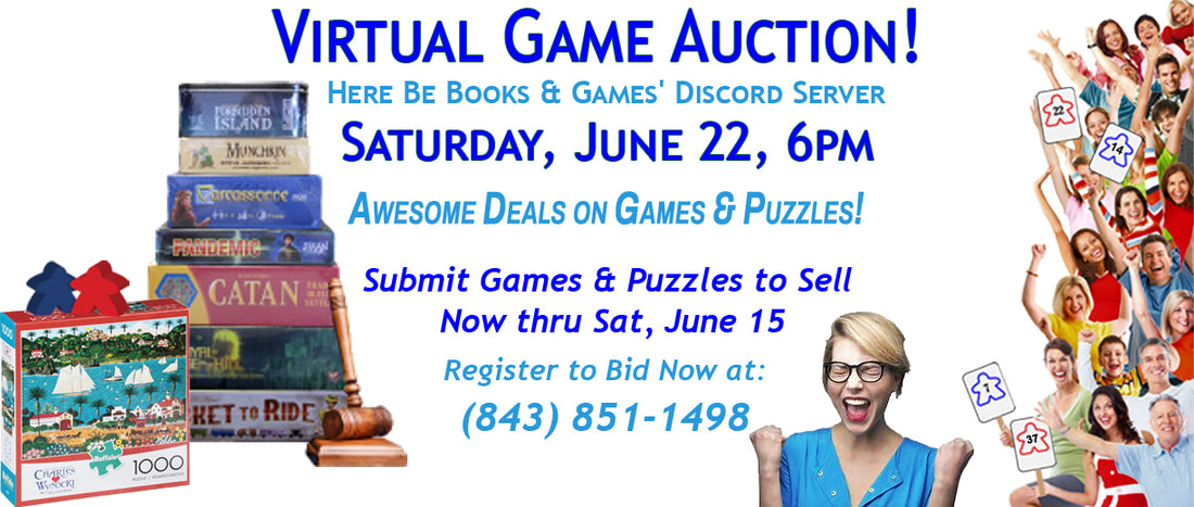 Game & Puzzle Auction, June 22, 2024