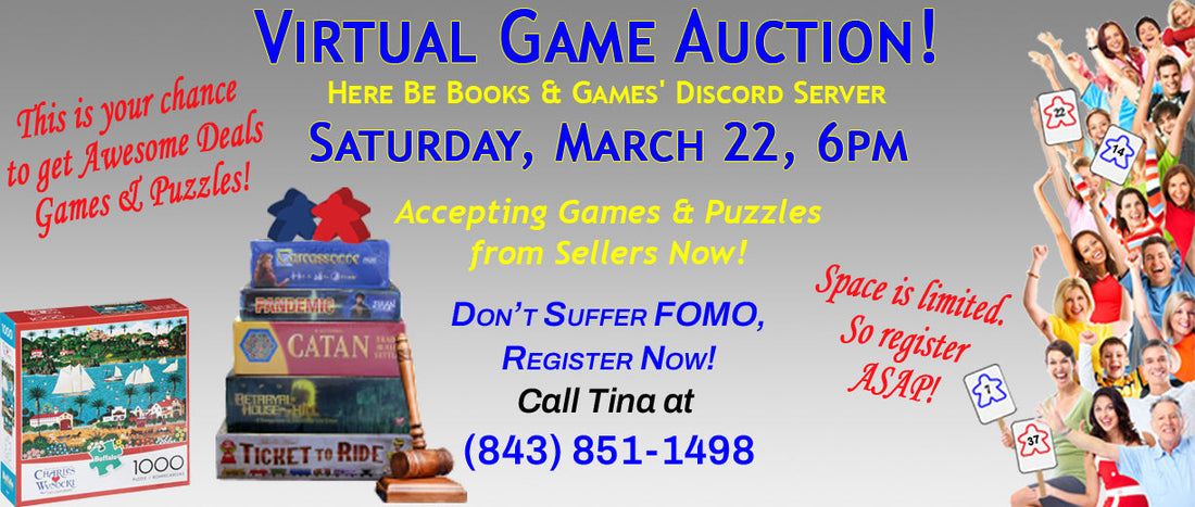 Game & Puzzle Auction March 22, 2025