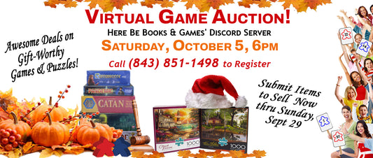 Game & Puzzle Auction October 5, 2024