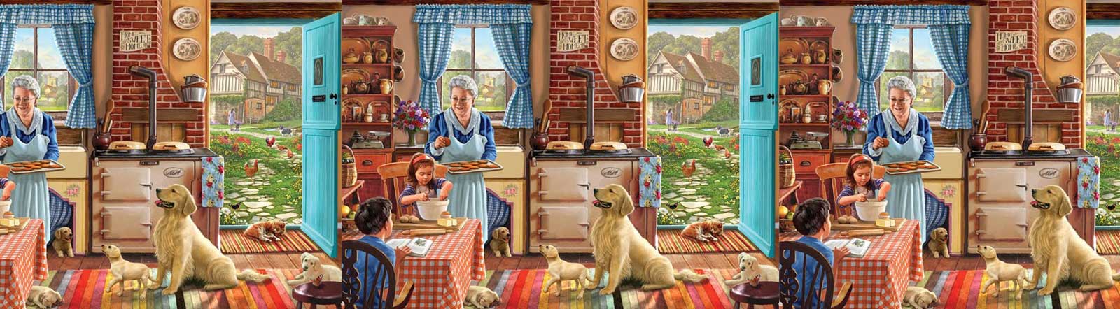 Nostalgic Puzzles (Home Sweet Home shown)