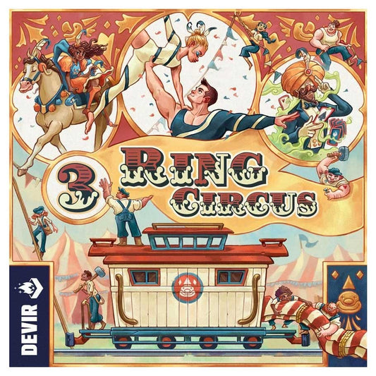 3 Ring Circus box cover
