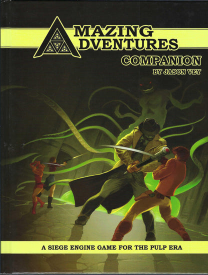 Amazing Adventures Companion by Jason Vey front cover