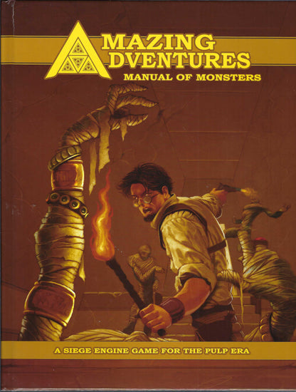 Amazing Adventures Manual of Monsters front cover