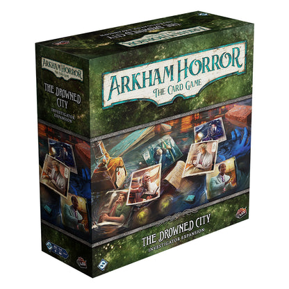Arkham Horror The Card Game Drowned City Investigator expansion box