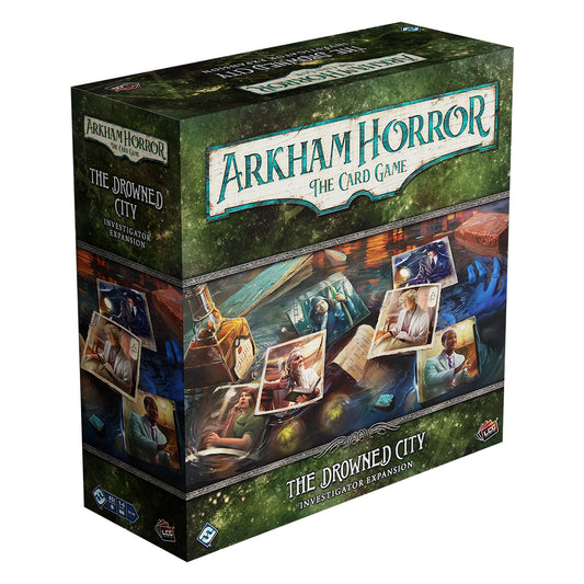 Arkham Horror The Card Game Drowned City Investigator expansion box