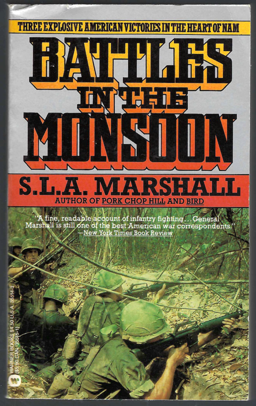 Battles in the Monsoon by S.L.A. Marshall front cover