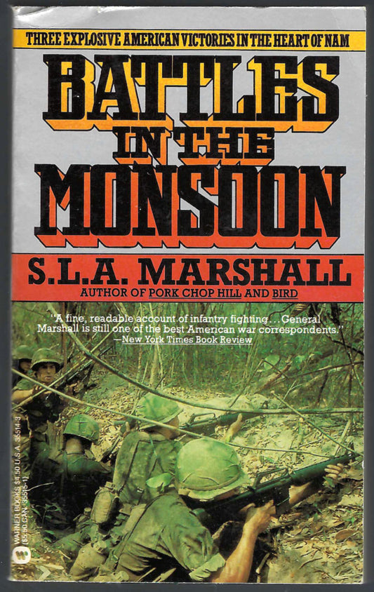 Battles in the Monsoon by S.L.A. Marshall front cover