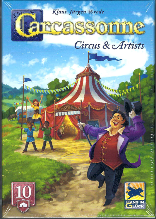 Carcassonne: Circus & Artists (Expansion 10) front of box