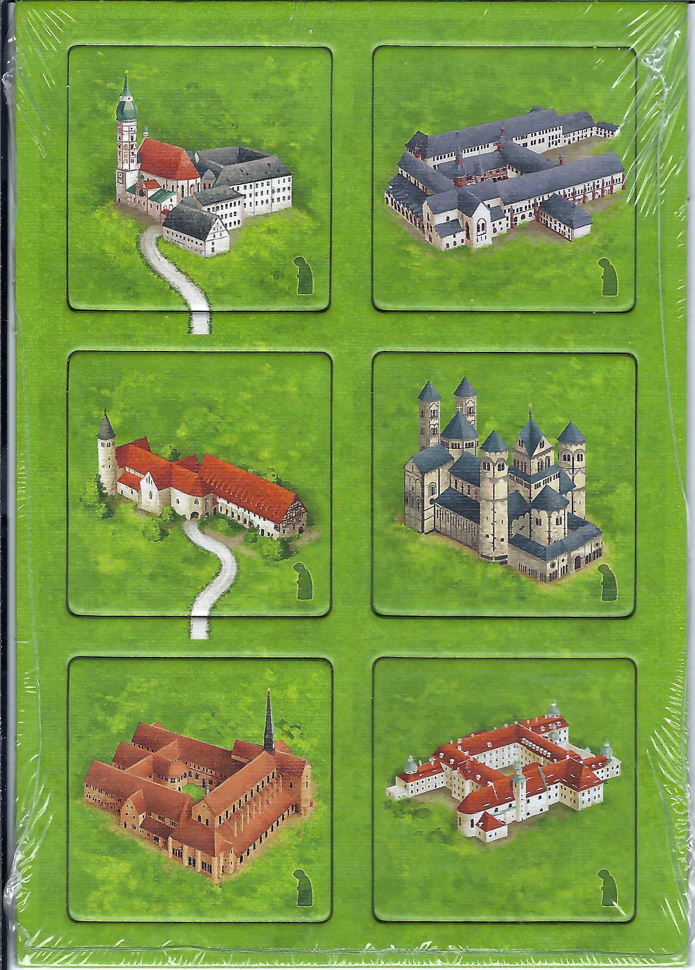 Carcassonne: German Cloisters (Kloster in Deutschland) mini expansion