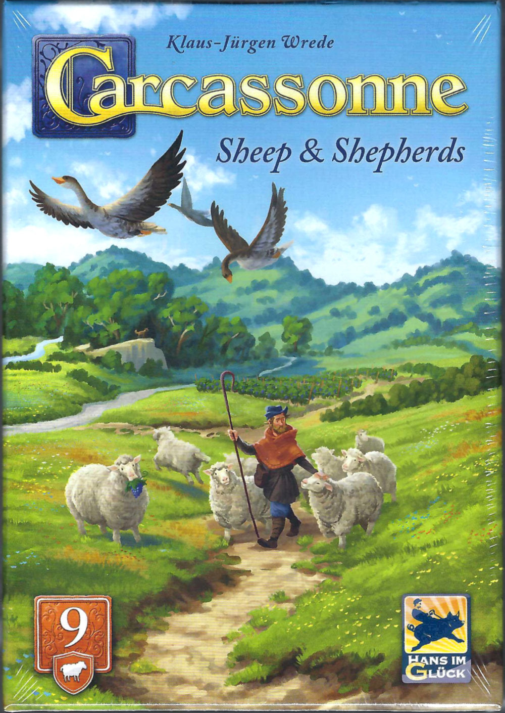Carcassonne: Sheep & Shepherds (Expansion 9) front of box