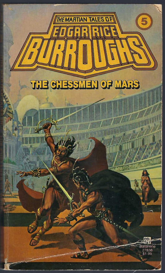 Chessmen of Mars by Edgar Rice Burroughs front cover