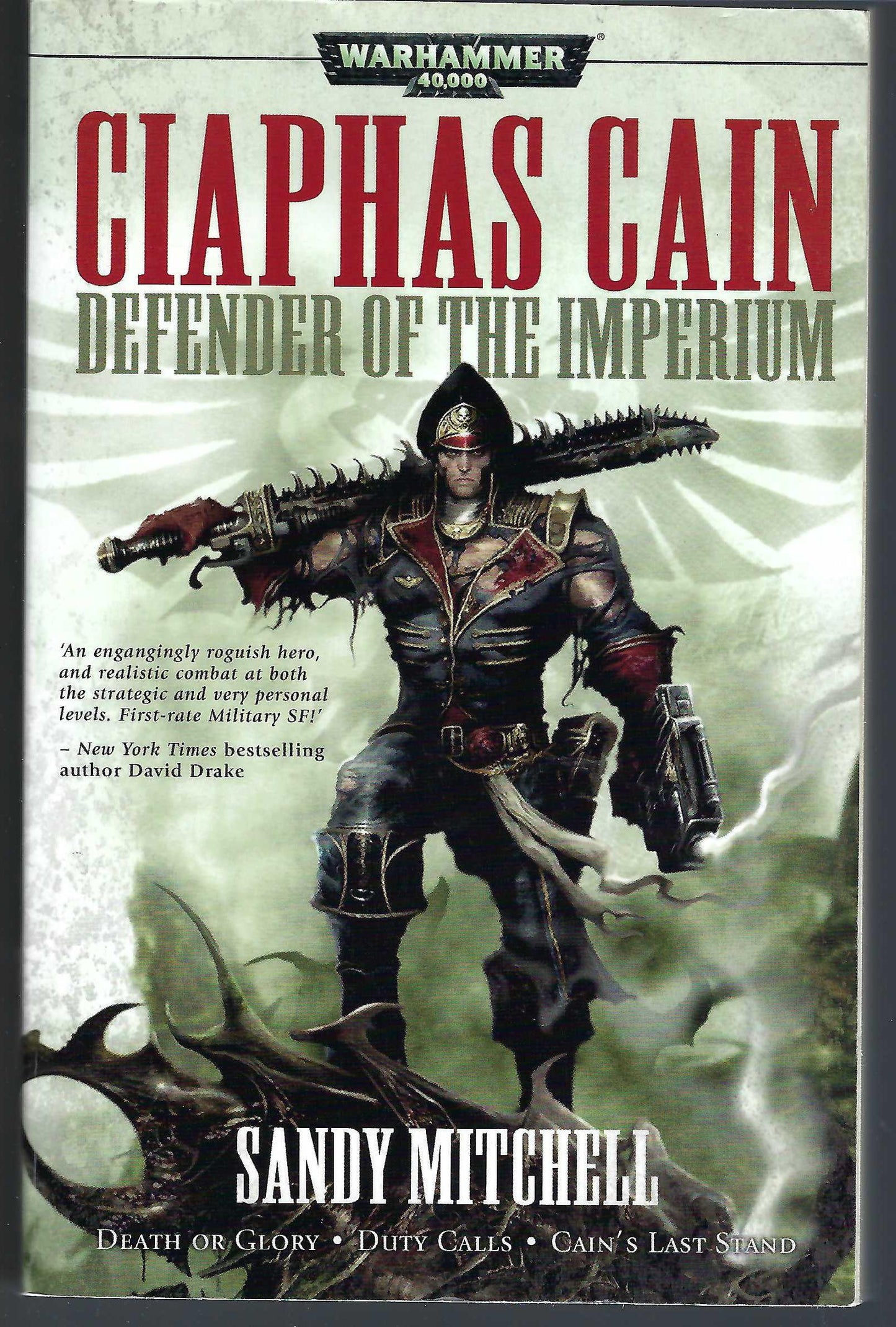 Ciaphas Cain Defender of the Imperium front cover