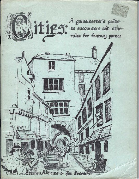 Cities 1st Edition front