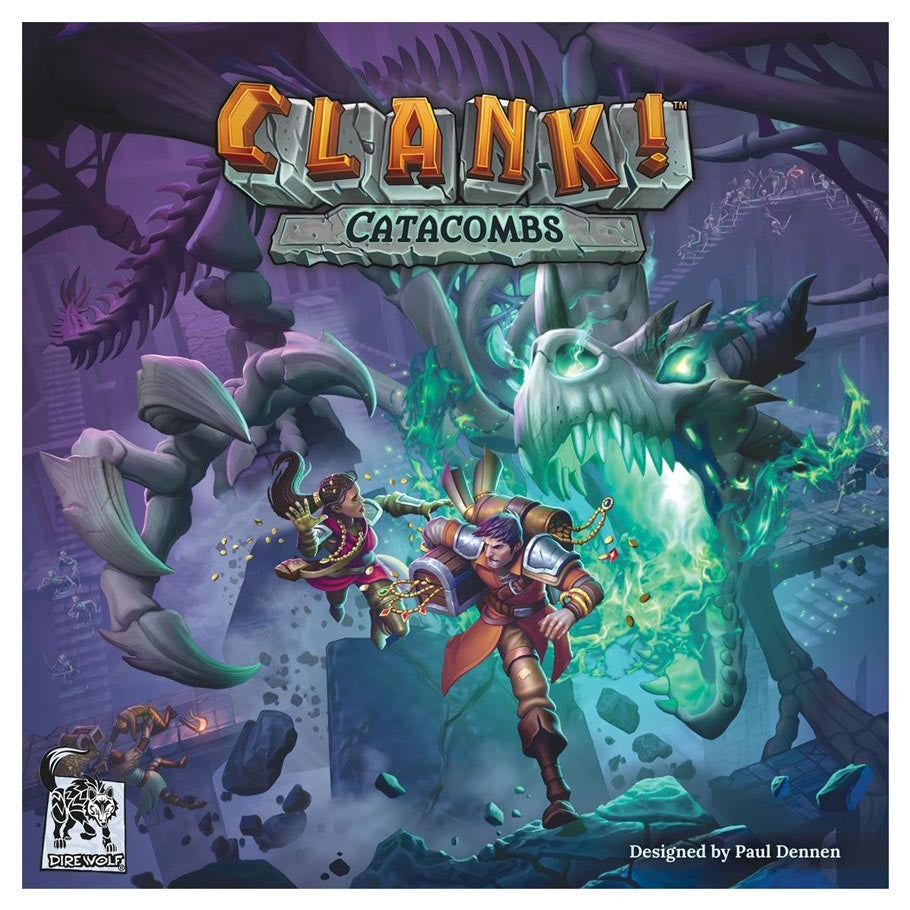 Clank! Catacombs front of box